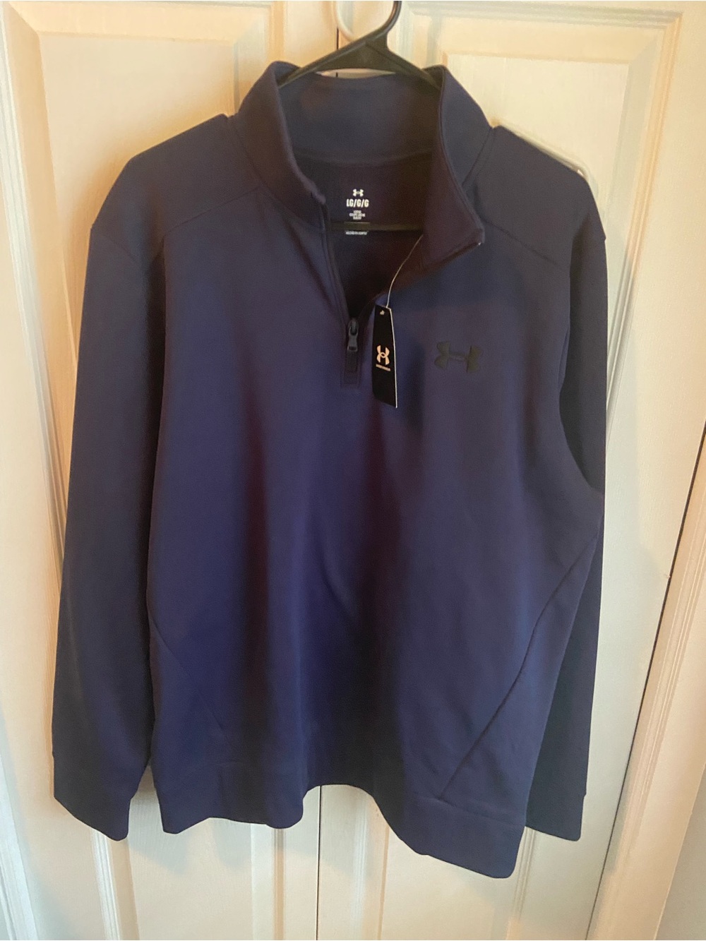 Under Armour Men's Lightweight Quarter-Zip Jacket Navy